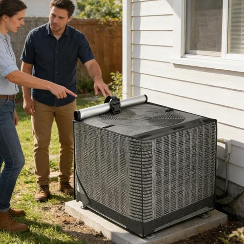 Housse de climatisation extérieure étanche contre les pannes