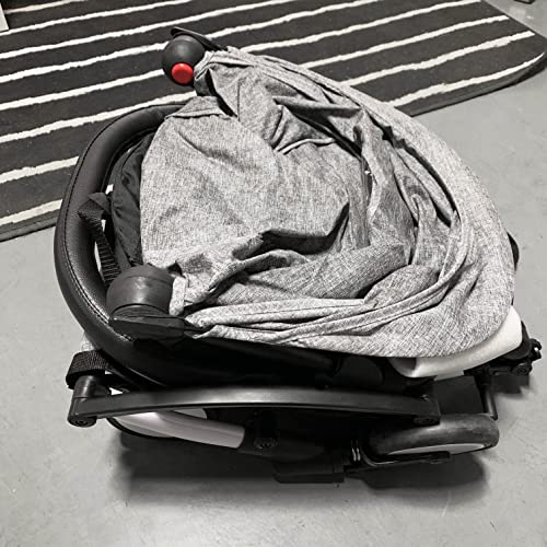 Sicherheitsbügel für Kinderwagen ,Zubehör für BBZ yoyo Armlehne aus schwarzem PU-Leder