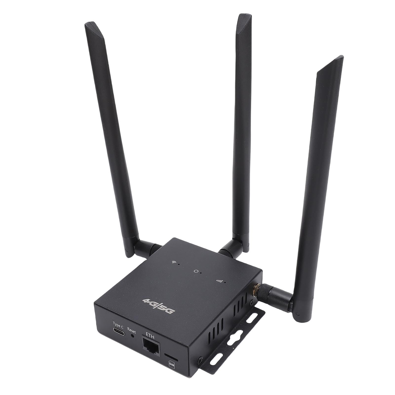 Gonetre 4G SIM Card Router Wireless CPE WiFi Antenna Portatile Ad Alta velocità Antenna Strong Segnale per Ferro da Viaggio per Ufficio 90x75x25mm (Versione UE)