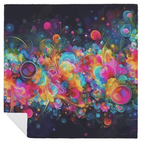 Servilletas de Tela Coloridas y Florales Cuadradas 18.7" x 18.7" miniatura 6