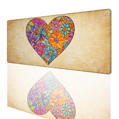 Tapis de Souris XXL Antidérapant pour Stopper les Glissements de Bureau G-11176