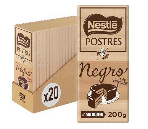 Nestlé Postres chocolate negro para fundir 20x200g
