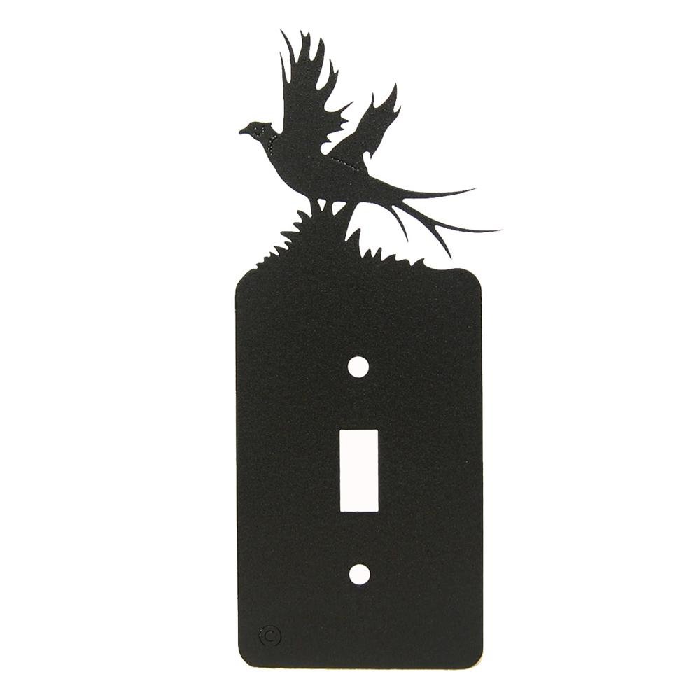 Innovative Fabricators, Inc. Pheasant Single Light Switch Plate Cover