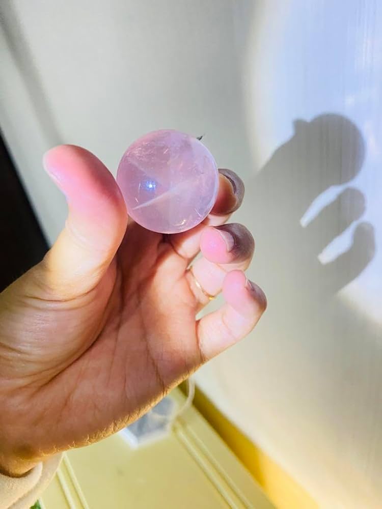 Amazon.co.jp: セリサイトインローズクォーツ 透明感 強シラー