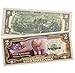 RAXHAEK Donald Trump 2 Dollar Bill Trump Never Surrender Colorized Mugshot $2 Bill Uncirculated Commemorative Coin Trump Merchandise, Green