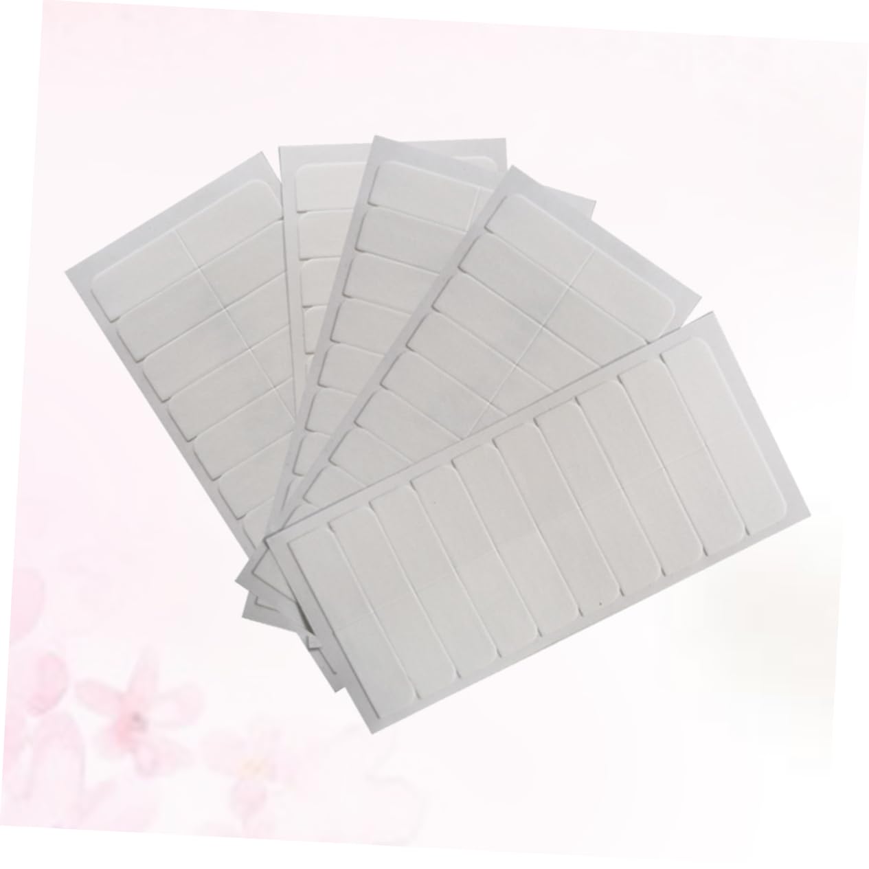 Angoily 50 Pcs Halloween Hair Extension Tape Adhesive Wig Tape Hair Extension Tabs Tape in Extensions Double Stick Tape Wig Tape Double Sided Double Sided Tape White Replace