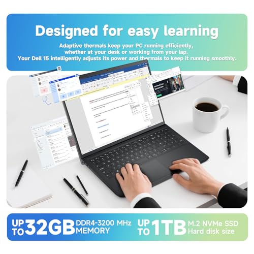 Dell Inspiron 15 Touchscreen Laptop 15.6" AMD Ryzen 7 7730U miniatura 3