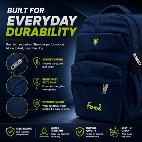 Image of Devinbha Waterproof Backpack | Stylish & Durable School, College & Travel Bag for Boys, Girls, | Lightweight Everyday
