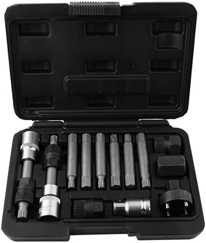 13pcs Alternador Freewheel Polea Extractor Extractor Motor Auto Tool Set