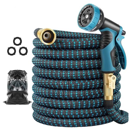 Can you use a pressure washer with an expanding hose 75 ft Expandable Garden Hose