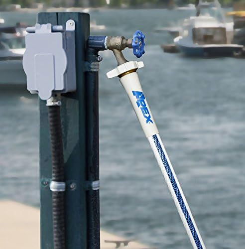 Teknor Apex NeverKink, 7612-50 Boat and Camper, Drinking Water Safe Hose, 1/2-Inch by 50-Feet Hose - Thumbnail 4