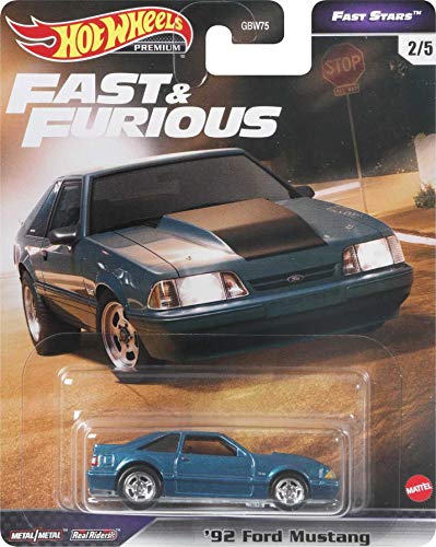 Hot Wheels Fast & Furious 92 Ford Mustang miniatura 5