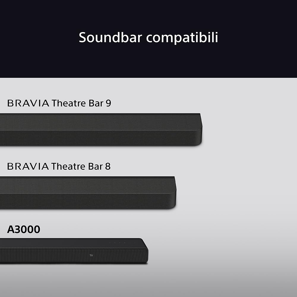 Sony BRAVIA Theatre Rear 8 altoparlanti posteriori wireless - Audio surround | 360 Spatial Sound Mapping potenziato | IMAXⓇ Enhanced compatibile | Design compatibile con soundbar e subwoofer