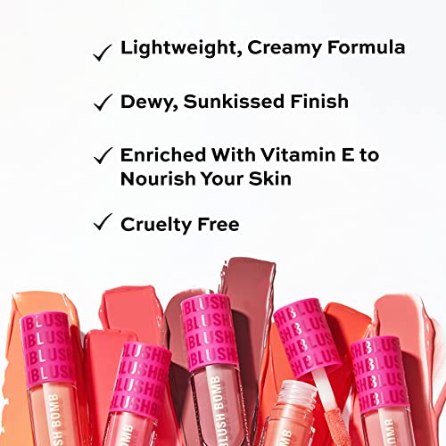 Makeup Revolution, Revolution, Blush Bomb Cream Blusher, Dolly Rose, Available in 4 shades - Image 6