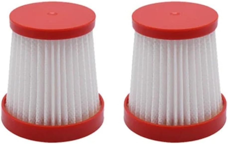 Replacement Spare Parets Filter，Compatible For Xiaomi， Deerma VC01 /VC01 Max Handheld Vacuum Cleaner Accessories(2pcs)
