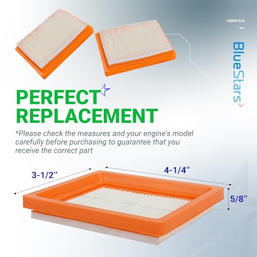 image for BlueStars 10 Packs 14 083 15-S Air Filter - For Kohler XT650 XT675 149