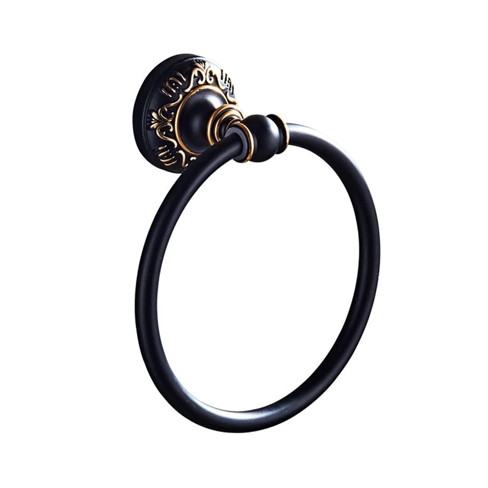 Towel Ring Hand Antique Towel Ring Retro Round Bathroom Rack for Bathroom & Kitchen