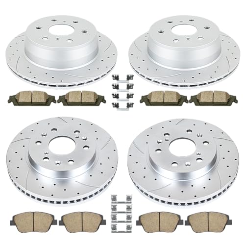 Image of Acinoparts Front and Rear Brake Kit for Cadillac Escalade ESV EXT Chevrolet