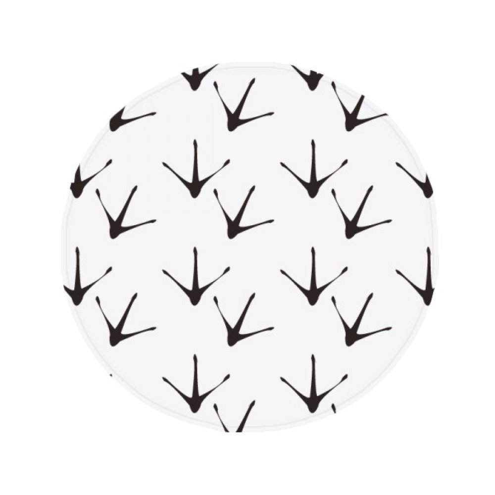 Tapis de sol pet antidérapant rond 80cm protection animaux et haute adhérence