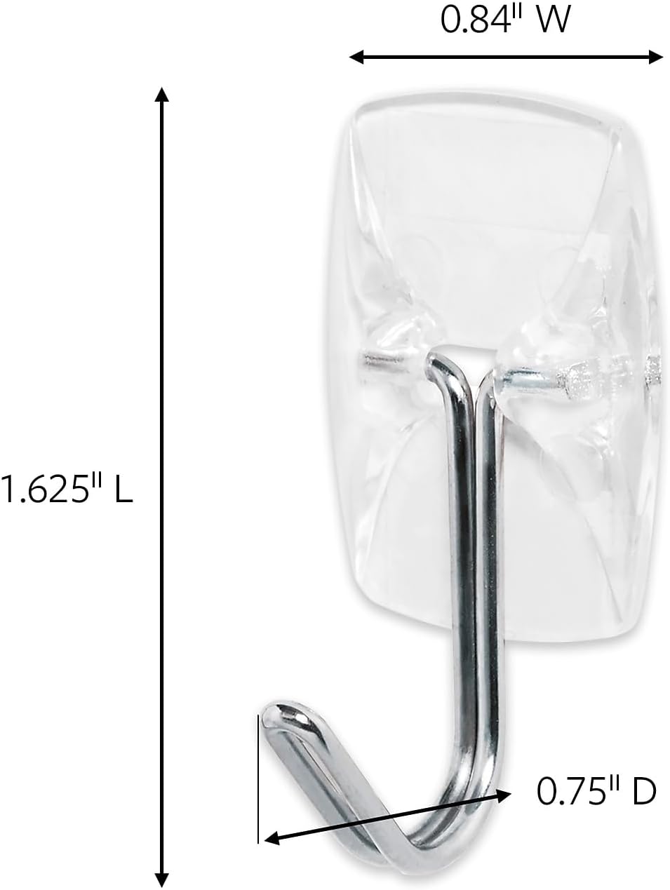 Command® Small Wire Hooks, 15 Hooks, 20 Clear Adhesive Strips, Damage Free Hanging Picture Hangers, No Tools Wall Hanging Strips for Living Spaces