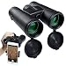 10x42 Binoculars for Adults, Compact Binoculars High Powered Binoculars with Fully Multi-Coated Lens, Waterproof Fogproof Low Light Night Vision for Bird Watching, Outdoor, Hunting, Camping, Hiking