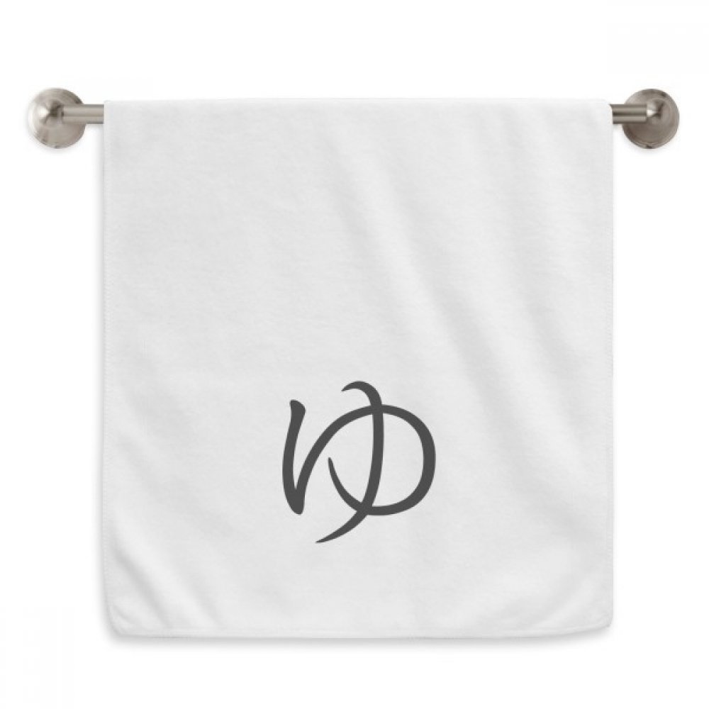 Serviettes débarbouillettes Katakana YU idéales pour le sport et le yoga