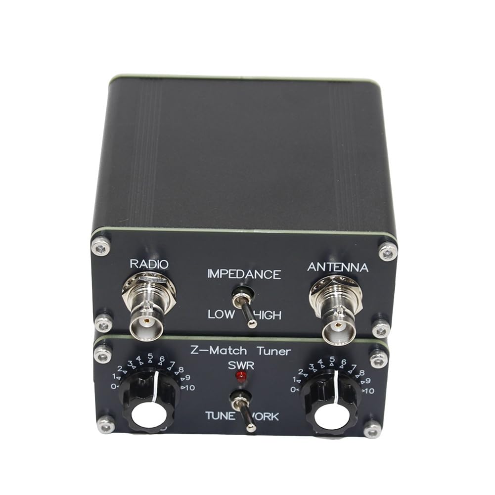 QRP Z-Match Sintonizzatore manuale Antenna 5 W Sintonizzatore 3-28 MHz Sintonizzatore antenna HAM