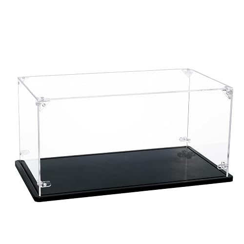 Caja de presentación de acrílico, vitrina de acrílico para modelo