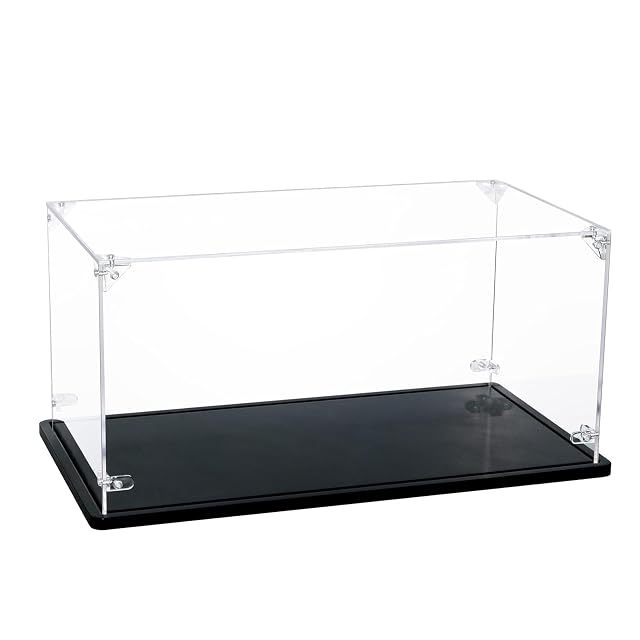 Vitrina de acrílico transparente para ensamblar la caja de mostrador