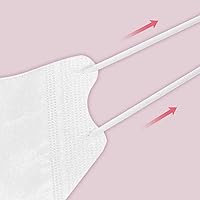 Vista 7 de 50 máscaras desechables para mujer, diseño floral, mariposa, boca a prueba de polvo, para adultos, vacaciones, protección facial de verano