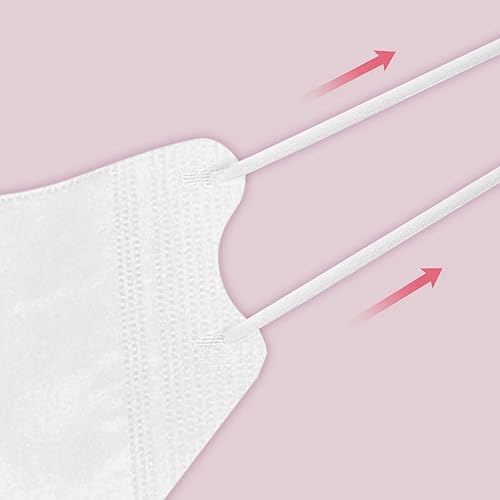 Miniatura 7 de 50 máscaras desechables para mujer, diseño floral, mariposa, boca a prueba de polvo, para adultos, vacaciones, protección facial de verano