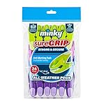 Minky SureGrip Pegs, Assorted color, Pack of 24