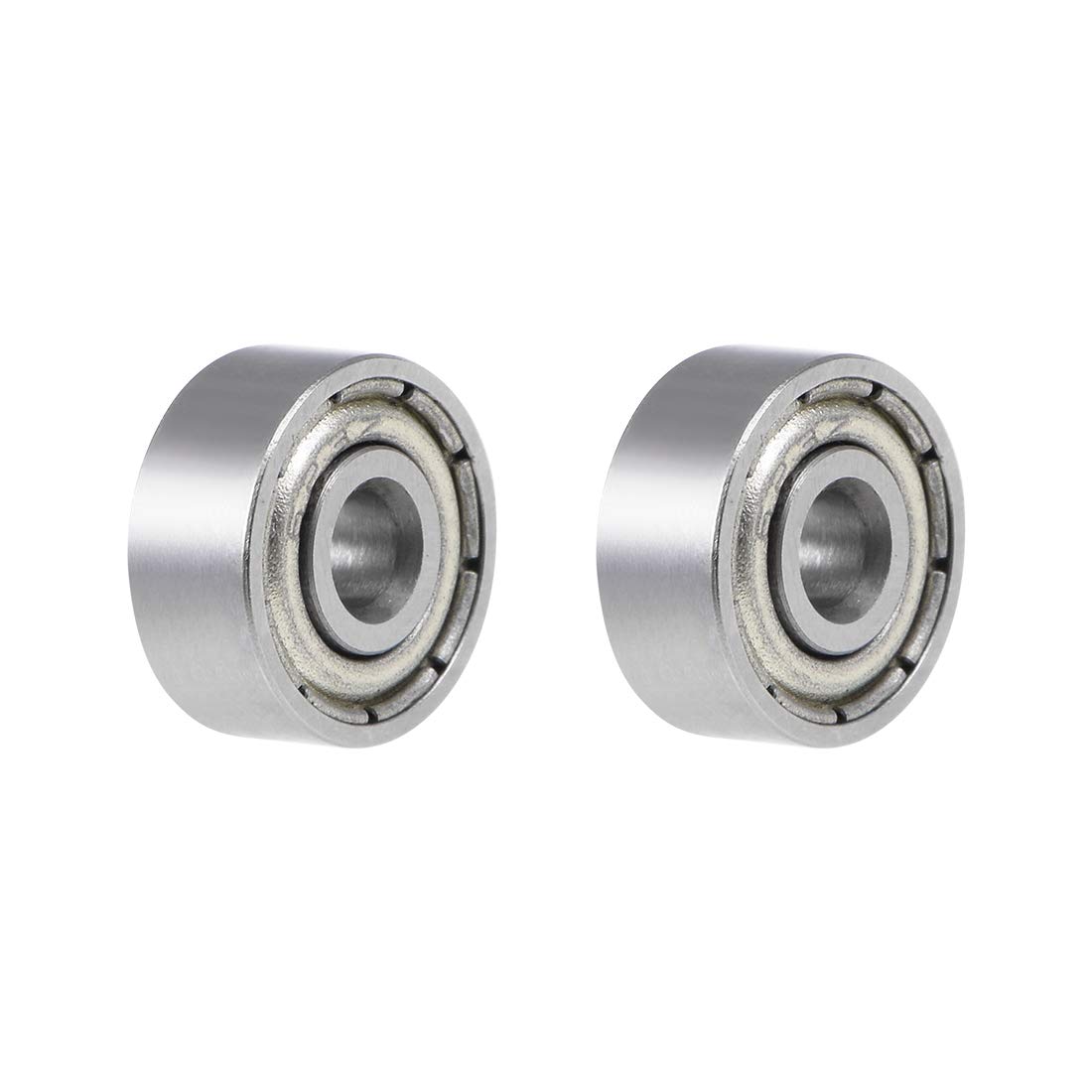 sourcing mapS623ZZ Stainless Steel Ball Bearing 3x10x4mm Double Shielded 623ZZ Bearings 2pcs