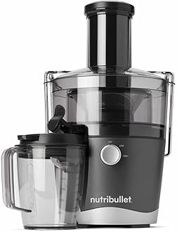 nutribullet Juicer, Cold Juice Extractor, Fruit and Vegetable Extractor, Fruit Juice Extractor, Daily Use, Easy to Clean, 1.5L Pulp Tank, NBJ100G