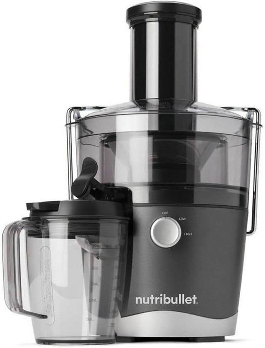 nutribullet Juicer, Cold Juice Extractor, Fruit and Vegetable Extractor, Fruit Juice Extractor, Daily Use, Easy to Clean, 1.5L Pulp Tank, NBJ100G