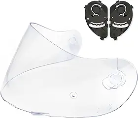 Viseira Cristal + Reparo Compativel com Capacete Peels Spike