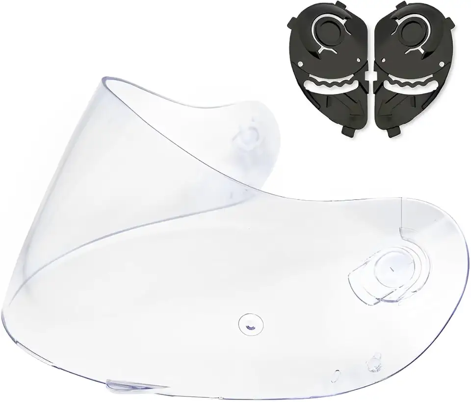 Viseira Cristal + Reparo Compativel com Capacete Peels Spike