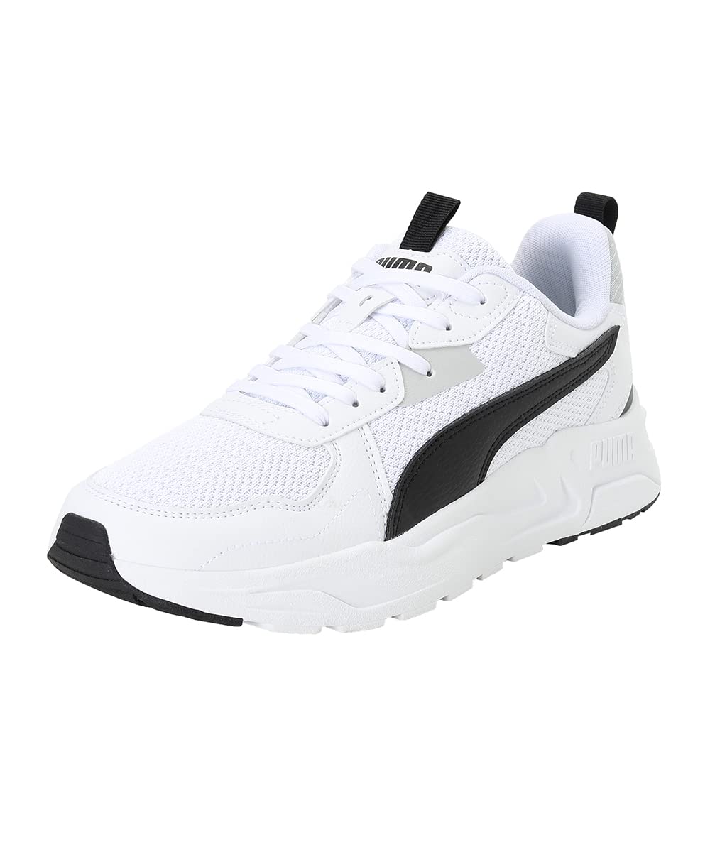 PUMA Trinity Lite mens Sneaker 43 EU PUMA White-PUMA Black-Cool Light Gray