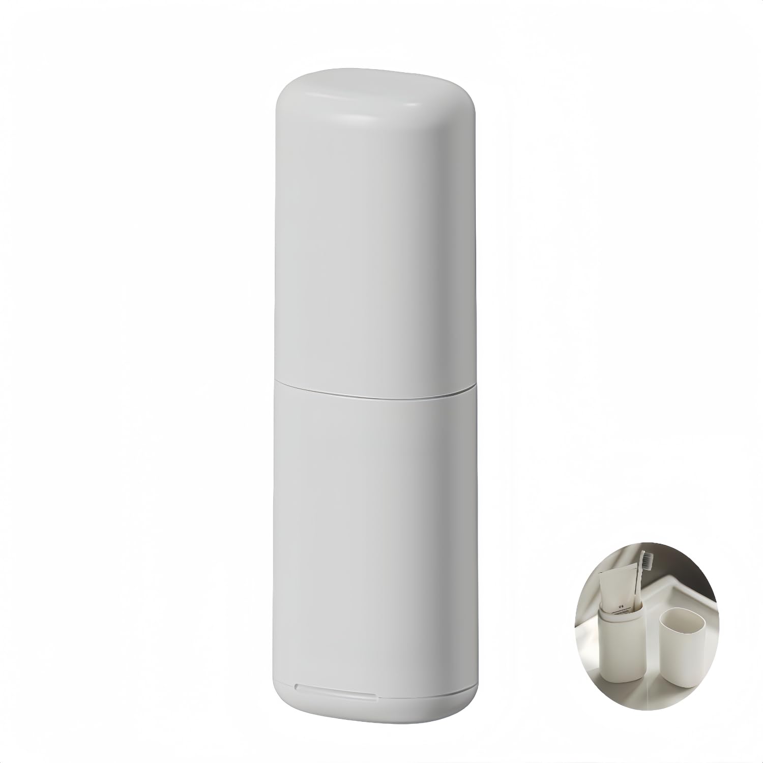 MEIJMJIA - Travel Toothbrush Holder Toothpaste Box