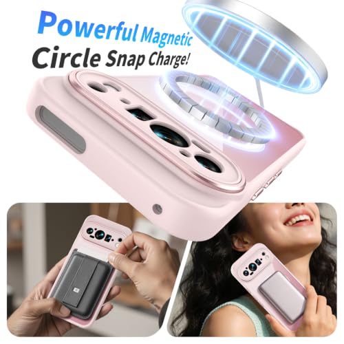 Image of Magnetic Case with Clear Back for Google Pixel 9 Pro XL, Fit for MagSafe