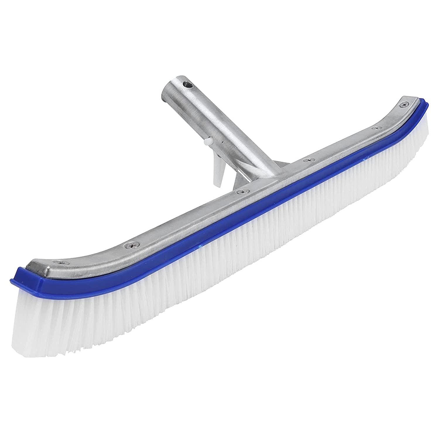 Helix Pool System Pool Clean Heavy Duty Wall Brush, Pool Brushes Swimming Pool Brush Set 17.0x5.1in Extra‑Wide Brush Head for Cleaning Wall Tiles Floors-image-2