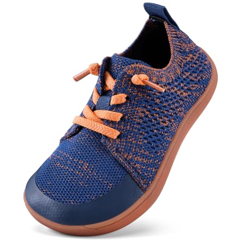 Image of WateLves Toddler Little Kids Wide Barefoot Shoes Boys Girls Minimalist Sneakers Lightweight Breathable Walking Shoes | Naturally Splay | Flexible Fit