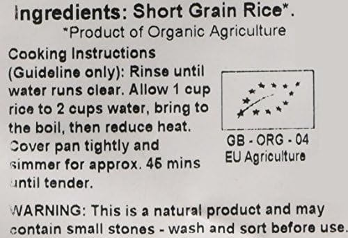 Organic Short Grain Brown Rice - 3 kg Premium Quality - Image 3