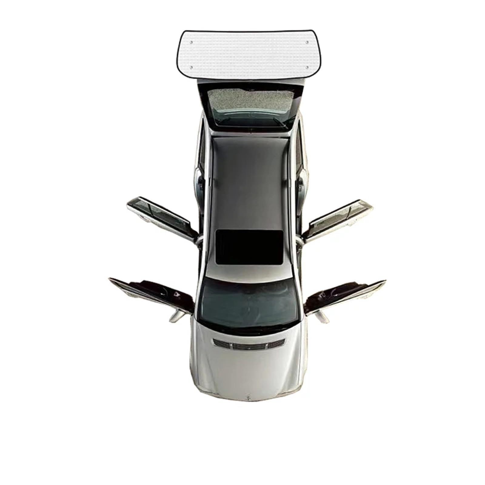 Pare-soleil anti-UV Chevrolet Captiva pour stopper la chaleur dans le coffre - 7