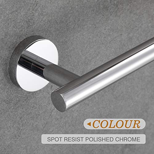 Ushower B08LB4MGJR_CA NARF Polished Chrome Hand Towel Bar, 9-Inch Towel Racks thumb #7