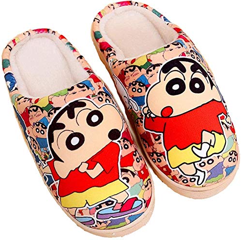 SZXZS Zapatillas Casa de Felpa de Manga Japonesa para Hombres y Mujeres...
