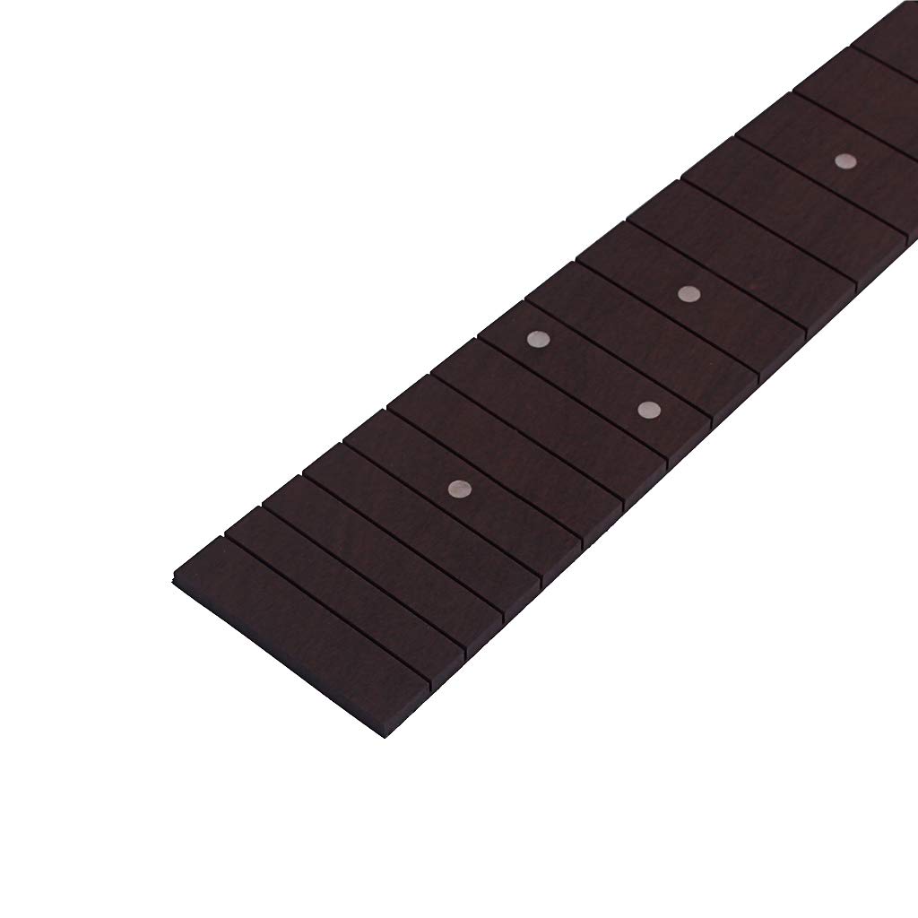 Alnicov 18 Frets Ukulele Fretboard,Ebony ,for Tenor Ukulele Luthier Tool Replacement Parts - Image 8