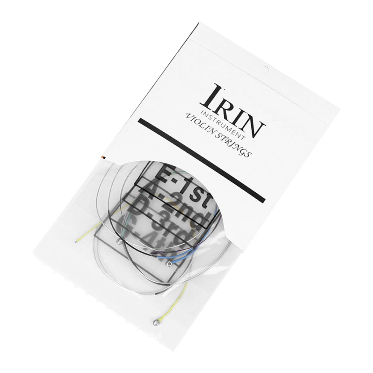 ibasenice 4pcs Violin Strings Full Kit Sturdy Acoustic Guitar String Replacement for Violin Accessories