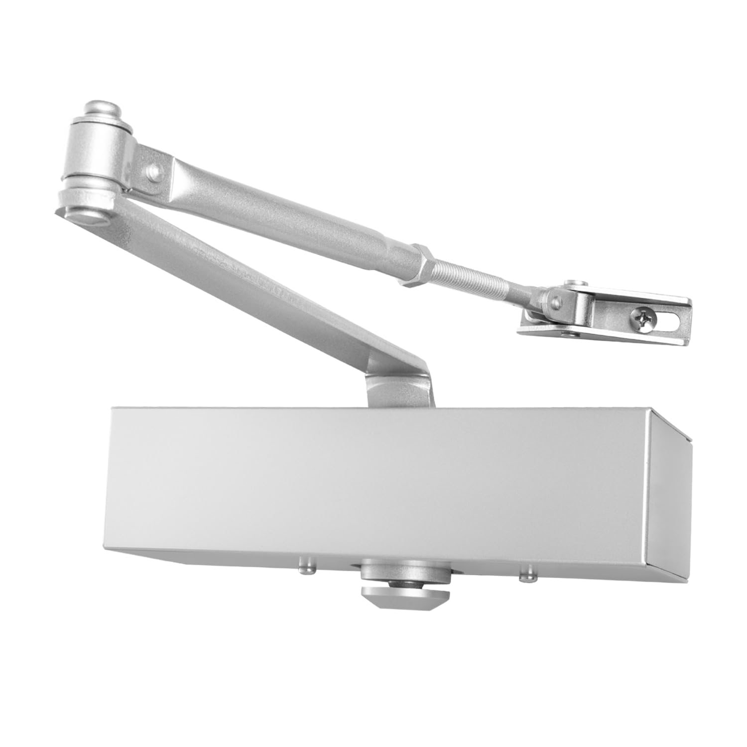Eai Silver Fire Door Closer Fixed Power Size 3 Overhead Door Closer, Suitable For Door Weight To 60Kg Ce Marked - Cover
