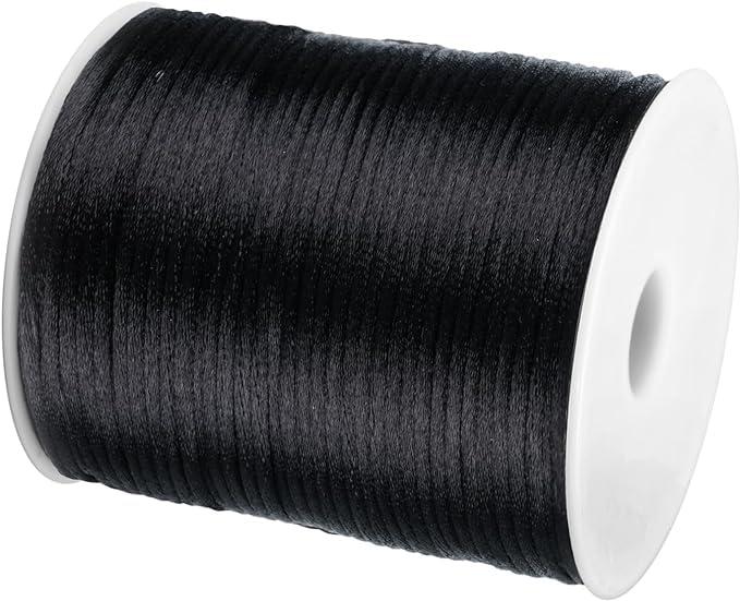 FQTANJU 2mm Nylon Satin Cord - Image 2